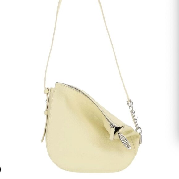 Burberry Knight Pale Green Leather Shoulder Bag with Silver hardware - Picture 2 of 16